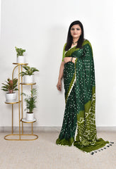 MODAL SILK BANDHANI SAREE