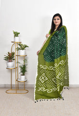 MODAL SILK BANDHANI SAREE