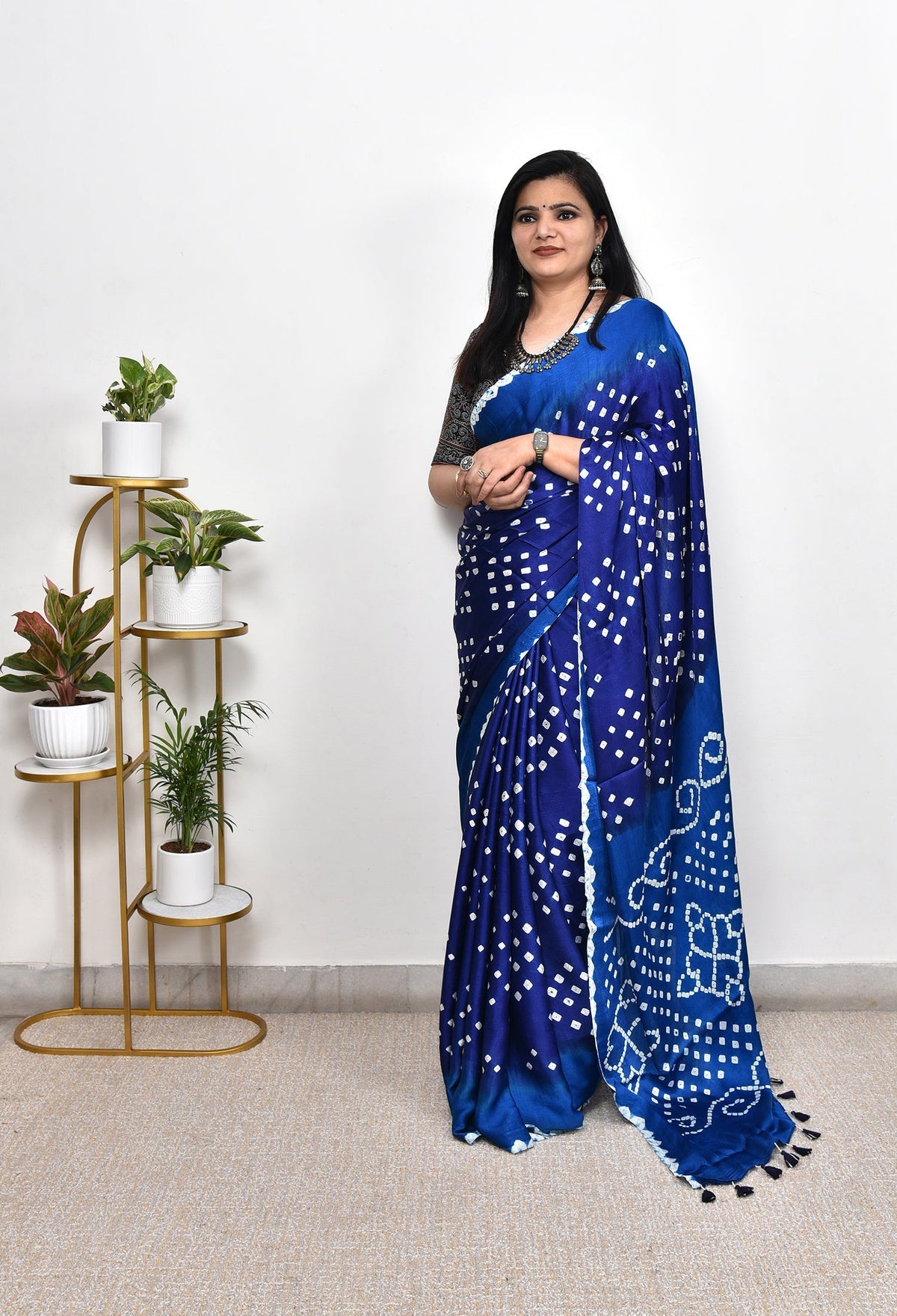 MODAL SILK BANDHANI SAREE