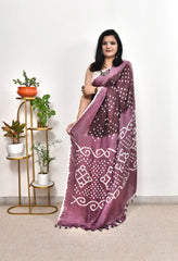 MODAL SILK BANDHANI SAREE