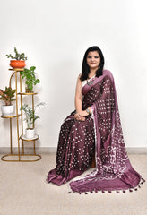 MODAL SILK BANDHANI SAREE